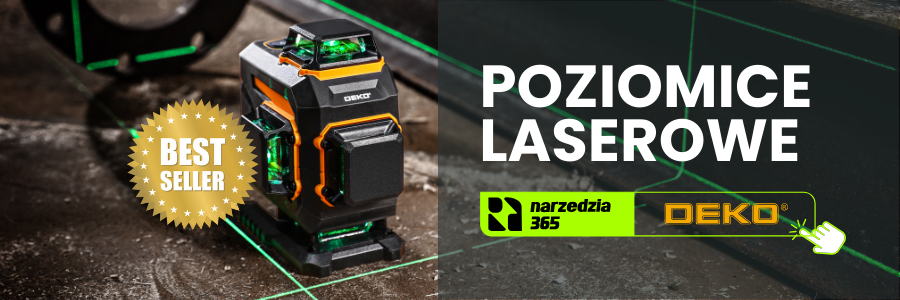 bestsellerowe poziomice laserowe DEKO